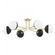 Renee Semi Flush (6939|H344606-AGB/BK)