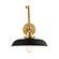 Wellfleet Double Arm Wide Task Sconce (7725|CW1171MBKBBS)