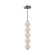 Bijou 5-in Brushed Nickel/Opal Matte Glass LED Pendant (7713|PD531515BNOP)