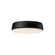 Laval 9-in Matte Black Dimmable LED Flush Mount (7713|FM503509MB)