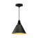 Archer 10-in Matte Black 1 Light Socket Pendant (7713|PD584510MB)