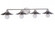 Isaac 4 Light Vanity in Brushed Polished Nickel (20|12537BNK4)