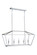 Flynt II 5 Light Island in Brushed Polished Nickel (20|56375-BNK)