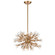 Starburst 20'' Wide 15-Light Chandelier - Satin Brass (91|12765/15)