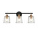 Hamy 23'' Wide 3-Light Vanity Light - Matte Black (91|18682/3)