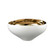 Greer Bowl - Tall White and Gold Glazed (2 pack) (91|H0017-9755)