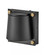 Small Single Light Sconce (87|32530BK)