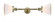 Cone - 2 Light - 8 inch - Antique Brass - Adjustable Bath Vanity Light (3442|208L-AB-G41-LED)