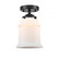 Canton - 1 Light - 6 inch - Oil Rubbed Bronze - Semi-Flush Mount (3442|284-1C-OB-G181-LED)