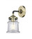 Canton - 1 Light - 5 inch - Black Antique Brass - Sconce (3442|284-1W-BAB-G182S-LED)