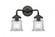 Canton - 2 Light - 13 inch - Oil Rubbed Bronze - Bath Vanity Light (3442|284-2W-OB-G182S)