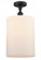 Cobbleskill - 1 Light - 9 inch - Oil Rubbed Bronze - Semi-Flush Mount (3442|516-1C-OB-G111-L-LED)