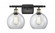 Athens - 2 Light - 18 inch - Black Antique Brass - Bath Vanity Light (3442|516-2W-BAB-G122-LED)