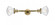 Olean - 2 Light - 7 inch - Brushed Brass - Adjustable Bath Vanity Light (3442|208L-BB-G324)