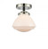 Olean - 1 Light - 7 inch - Black Polished Nickel - Semi-Flush Mount (3442|284-1C-BPN-G321-LED)