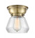 Fulton - 1 Light - 7 inch - Antique Brass - Flush Mount (3442|623-1F-AB-G172)