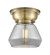 Fulton - 1 Light - 7 inch - Antique Brass - Flush Mount (3442|623-1F-AB-G173)