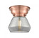 Fulton - 1 Light - 7 inch - Antique Copper - Flush Mount (3442|623-1F-AC-G173)