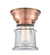 Canton - 1 Light - 6 inch - Antique Copper - Flush Mount (3442|623-1F-AC-G182S-LED)