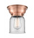 Bell - 1 Light - 6 inch - Antique Copper - Flush Mount (3442|623-1F-AC-G52-LED)
