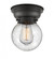Beacon - 1 Light - 6 inch - Matte Black - Flush Mount (3442|623-1F-BK-G204-6)
