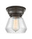 Fulton - 1 Light - 7 inch - Oil Rubbed Bronze - Flush Mount (3442|623-1F-OB-G172)