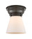 Cone - 1 Light - 6 inch - Oil Rubbed Bronze - Flush Mount (3442|623-1F-OB-G61)