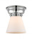 Cone - 1 Light - 6 inch - Polished Chrome - Flush Mount (3442|623-1F-PC-G61-LED)