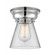 Cone - 1 Light - 6 inch - Polished Chrome - Flush Mount (3442|623-1F-PC-G62-LED)