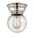 Beacon - 1 Light - 6 inch - Polished Nickel - Flush Mount (3442|623-1F-PN-G204-6-LED)