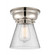 Cone - 1 Light - 6 inch - Polished Nickel - Flush Mount (3442|623-1F-PN-G64)