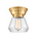 Fulton - 1 Light - 7 inch - Brushed Satin Nickel - Flush Mount (3442|623-1F-SN-G172)