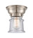 Canton - 1 Light - 6 inch - Brushed Satin Nickel - Flush Mount (3442|623-1F-SN-G184S-LED)