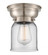 Bell - 1 Light - 6 inch - Brushed Satin Nickel - Flush Mount (3442|623-1F-SN-G52-LED)