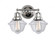 Oxford - 2 Light - 16 inch - Polished Chrome - Bath Vanity Light (3442|623-2W-PC-G532)