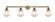 Olean - 4 Light - 43 inch - Brushed Brass - Adjustable Bath Vanity Light (3442|215-BB-G321-LED)