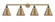 Appalachian - 4 Light - 44 inch - Brushed Brass - Adjustable Bath Vanity Light (3442|215-BB-M13-BB)