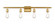 Bare Bulb - 4 Light - 36 inch - Satin Gold - Bath Vanity Light (3442|516-4W-SG-LED)