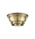 Franklin Restoration - 1 Light - 6 inch - Antique Brass - Flush Mount (3442|623-1F-AB)