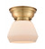 Fulton - 1 Light - 7 inch - Brushed Brass - Flush Mount (3442|623-1F-BB-G171-LED)