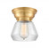 Fulton - 1 Light - 7 inch - Satin Gold - Flush Mount (3442|623-1F-SG-G172)