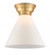 Cone - 1 Light - 12 inch - Satin Gold - Flush Mount (3442|623-1F-SG-G41-L)