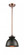 Adirondack - 1 Light - 8 inch - Antique Copper - Mini Pendant (3442|516-1S-AC-M14-BK)