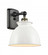 Adirondack - 1 Light - 8 inch - Black Antique Brass - Sconce (3442|516-1W-BAB-M14-W)