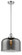 Bell - 1 Light - 12 inch - Polished Chrome - Mini Pendant (3442|916-1S-PC-G73-L-LED)