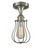 Muselet - 1 Light - 6 inch - Brushed Satin Nickel - Semi-Flush Mount (3442|516-1C-SN-CE513-LED)