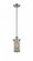 Bleecker - 1 Light - 4 inch - Brushed Satin Nickel - Mini Pendant (3442|516-1S-SN-CE219)