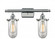 Kingsbury - 2 Light - 14 inch - Polished Chrome - Bath Vanity Light (3442|516-2W-PC-CE231-CL-LED)
