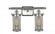 Bleecker - 2 Light - 14 inch - Brushed Satin Nickel - Bath Vanity Light (3442|516-2W-SN-CE219-LED)