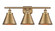 Appalachian - 3 Light - 26 inch - Brushed Brass - Bath Vanity Light (3442|916-3W-BB-M13-BB)